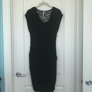 Black, Michael Stars dress with lace back